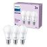 PHILIPS LED Lampe Classic 100W - 3er-Pack, 3x E27 / 13W, 4000K (929002306993)