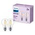 PHILIPS LED Bulb Classic 60W - 2-Pack, 2x E27 / 7W, 4000K (929001815082)