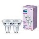 PHILIPS LED Spot - 2er-Pack, 2x GU10 / 4.6W, 2700K (929001218232)