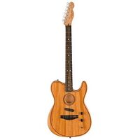 FENDER American Acoustasonic Telecaster, All-Mahagoni, Natural