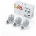 NANOLEAF Essentials Smart A19 Bulb, E27, 3er-Pack (NL45-0800WT240E27-3pk)