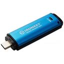 KINGSTON IronKey Vault Privacy 50C, 64GB, Black / Blue (IKVP50C/64GB)