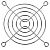 ARCTIC Fan grill 80mm (ACFAN00085A)