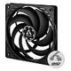 ARCTIC P12 Slim PWM PST, 120mm, Black (ACFAN00187A)