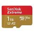 SANDISK Extreme microSDXC UHS-I U3, Class 10, V30, 1.0TB (SDSQXAV-1T00-GN6MA)