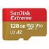 SANDISK Extreme microSDXC UHS-I U3, Class 10, V30, 128GB (SDSQXAA-128G-GN6MA / SDSQXAA-128G-GN6AA)