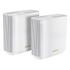 ASUS ZenWiFi AX XT9 AX7800 Mesh-Router, 2-Pack, White (90IG0740-MO3B40)