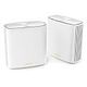 ASUS ZenWiFi XD6 (XD6 / XD6S) AX5400, 2-Pack, White (90IG06F0-MO3B40)