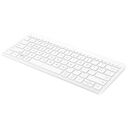 HP 350 Wireless Compact Multi-Device Keyboard, Swiss layout, White (692T0AA#UUZ)