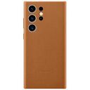 SAMSUNG Leather Case - Galaxy S23 Ultra, Camel (EF-VS918LAEGWW)
