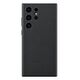 SAMSUNG Leather Case - Galaxy S23 Ultra, Schwarz (EF-VS918LBEGWW)