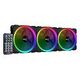 AEROCOOL Orbit RC RGB 120mm, Black, Pack of 3 (ACF3-OB10227.01)