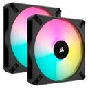 CORSAIR AF140 RGB Elite, Schwarz, 140mm, 2er Pack (CO-9050156-WW)