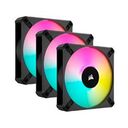 CORSAIR AF120 RGB Elite, Black, 120mm, Pack of 3 (CO-9050154-WW)
