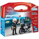 PLAYMOBIL Polizeimotorrad Koffer (5648)