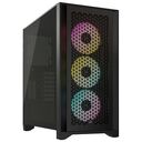CORSAIR iCue 4000D RGB Airflow Window, Schwarz (CC-9011240-WW)