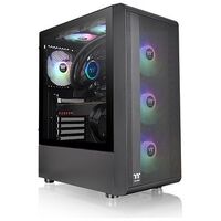 THERMALTAKE S200 Tempered Glass ARGB Window, Schwarz (CA-1X2-00M1WN-00)
