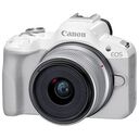 CANON EOS R50 Kit, RF-S 18-45mm IS STM, White (5812C013)