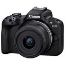 CANON EOS R50 Kit, RF-S 18-45mm IS STM, Schwarz (5811C013)