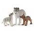 SCHLEICH Wild Life - Wolfsmutter mit Welpen (42472)