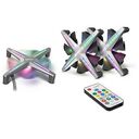 INTER-TECH Alseye X12 KIT ARGB 120mm, Grey, Pack of 3 (88885495)