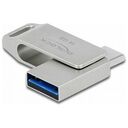 DELOCK USB 3.2 Gen 1 USB-C + Type-A, 16GB, Silber (54073)