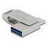 DELOCK USB 3.2 Gen 1 USB-C + Type-A, 16GB, Silver (54073)