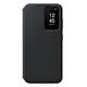 SAMSUNG Smart View Wallet Case - Galaxy S23, Schwarz (EF-ZS911CBEGWW )