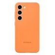 SAMSUNG Silicone Case - Galaxy S23, Orange (EF-PS911TOEGWW)