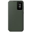 SAMSUNG Smart View Wallet Case - Galaxy S23+, Green (EF-ZS916CGEGWW)