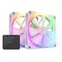 NZXT F140 RGB Twin Pack 140mm, White (RF-R14DF-W1)