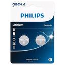 PHILIPS Lithium CR2016, 2-Pack