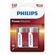 PHILIPS Power Alkaline LR14P2B 2er Pack (C)