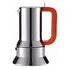 ALESSI Espresso Maker 9090, Orange (3 Cups)