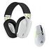 LOGITECH G435 Headset + G305 Mouse Wireless Gaming Combo, White / Black (981-001230)