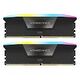 CORSAIR Vengeance RGB Kit, DDR5-5600, Intel optimiert, 96GB, CL40, Schwarz (CMH96GX5M2B5600C40)