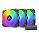 ANTEC Prizm X 120 ARGB 3+C, 120 mm, Black, pack of 3 (0-761345-99938-0)