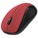 HAMA Optische 3-Tasten Wireless Mouse "MW-300 V2", Schwarz / Rot (173022)