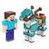 MATTEL Minecraft: Gepanzertes Pferd und Steve (HDV39)