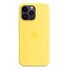 APPLE iPhone 14 Pro Max Silicone Case with MagSafe, Canary Yellow [Early 2023] (MQUL3ZM/A)