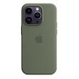APPLE iPhone 14 Pro Silicone Case with MagSafe, Olive [Early 2023] (MQUH3ZM/A)