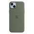 APPLE iPhone 14 Plus Silicone Case with MagSafe, Olive [Early 2023] (MQUD3ZM/A)