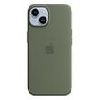 APPLE iPhone 14 Silicone Case with MagSafe, Olive [Early 2023] (MQU83ZM/A)