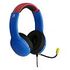 PDP Gaming LVL40 Wired Stereo Headset, Airlite Mario Edition, Blue / Red, Nintendo Switch (500-162-MAR)