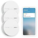 NETATMO Smart Smoke Alarm, 3-Pack