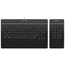 3DCONNEXION Keyboard Pro with separate number pad, Swiss layout (3DX-700098)