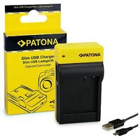 PATONA Slim USB Charger for Panasonic DMW-BLG10 (151655)