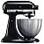 KITCHENAID K45 Classic Mixer, Onyx Schwarz (5K45SSEOB)