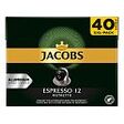 JACOBS Espresso 12 Ristretto - Nespresso, 40 Kapseln (4070715)