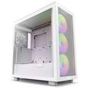 NZXT H7 Flow RGB Window, Matte White (CM-H71FW-R1)